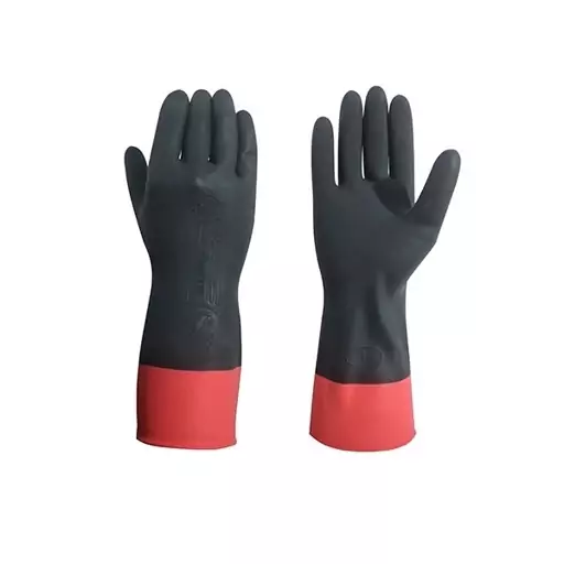 دستکش لاستیکی بنایی تکنسین لارج