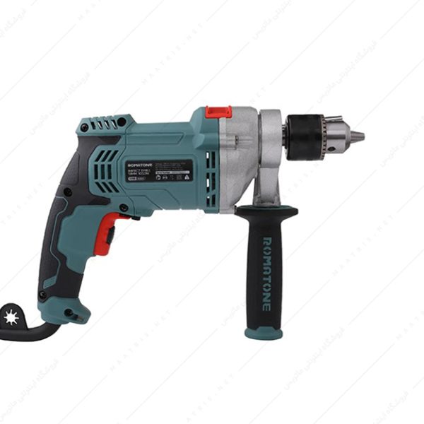 دریل روماتون 13 چکشی گیربکس فلز 1050 وات 3265 ROMATONE