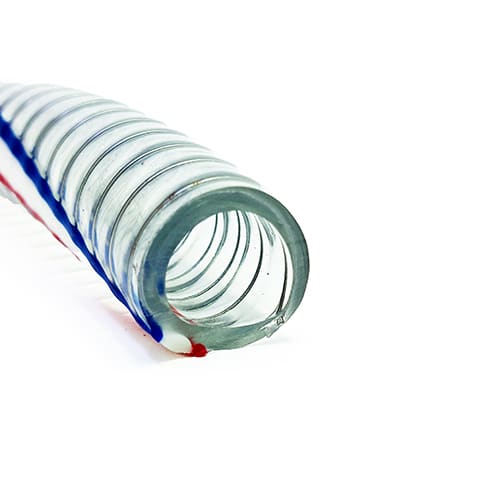 شلنگ شیلنگ فنر دار 5 شفاف 1 1/2 اینچ