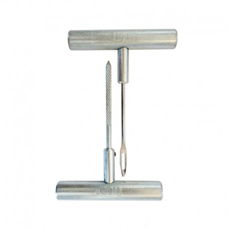 لوازم پنجرگیری تیوپلس دسته استیل ایرانی