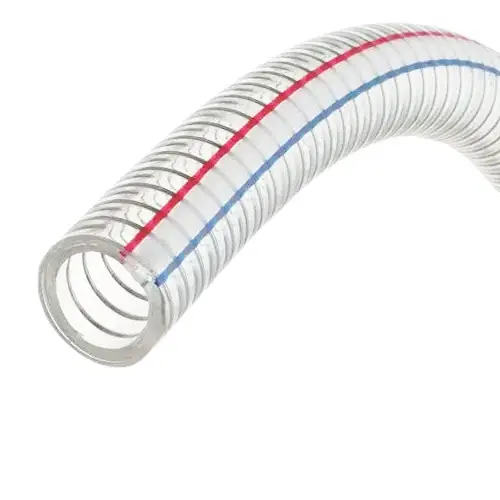 شلنگ شیلنگ فنر دار 4 شفاف 1 1/4 اینچ