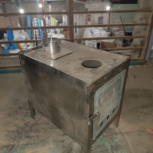 بخاری هیزمی چوبی چهار گوش باغی و کارگاهی فروش فقط عمده